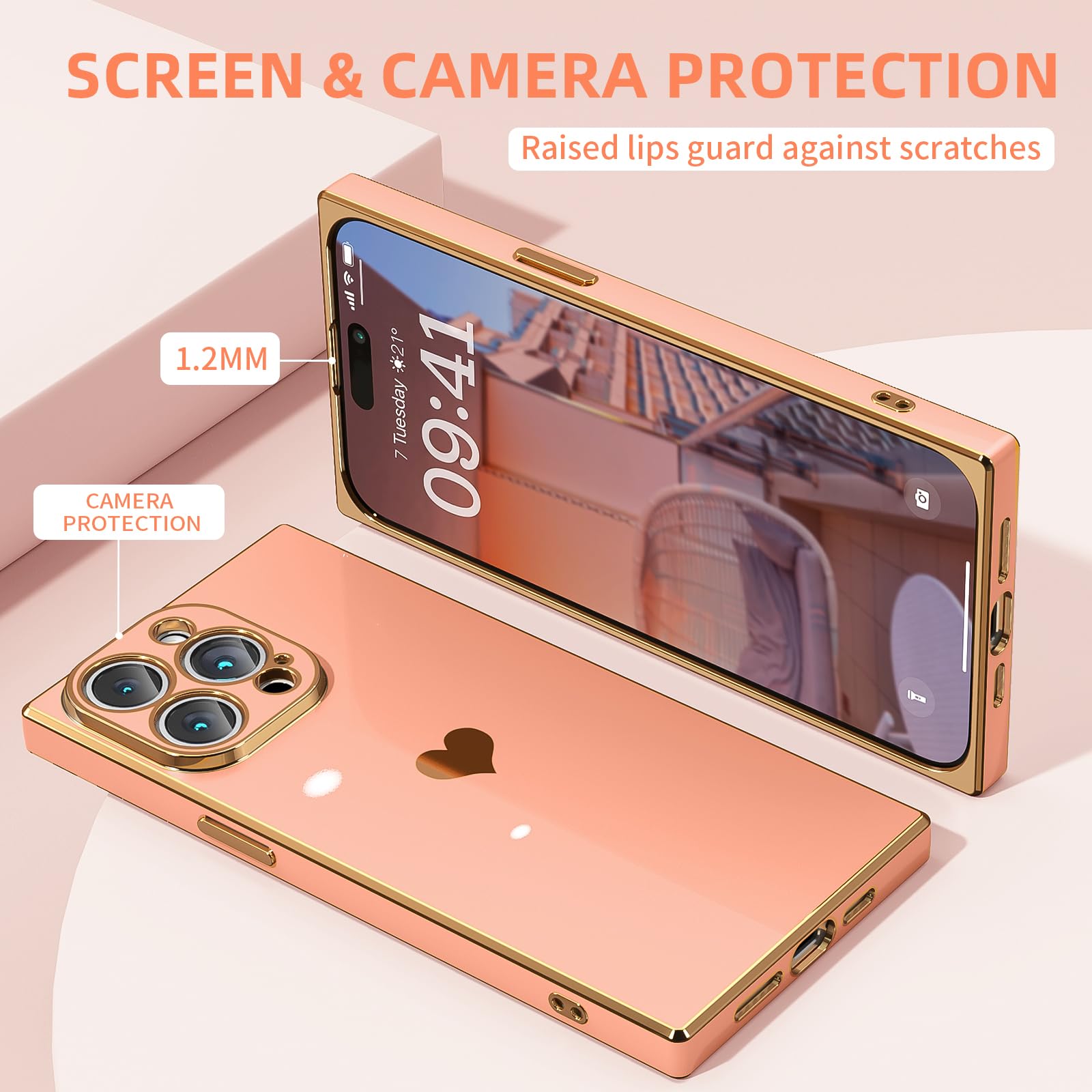 Amazon.com: Tzomsze Compatible with iPhone 13 Pro Max Case,Cute